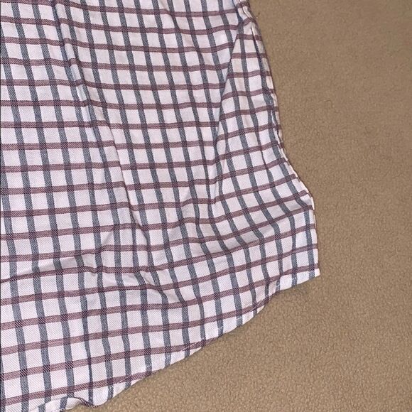 Red, White and Blue Checked Slim Fit Shirt -Tommy Hilfiger - Picture 3 of 4